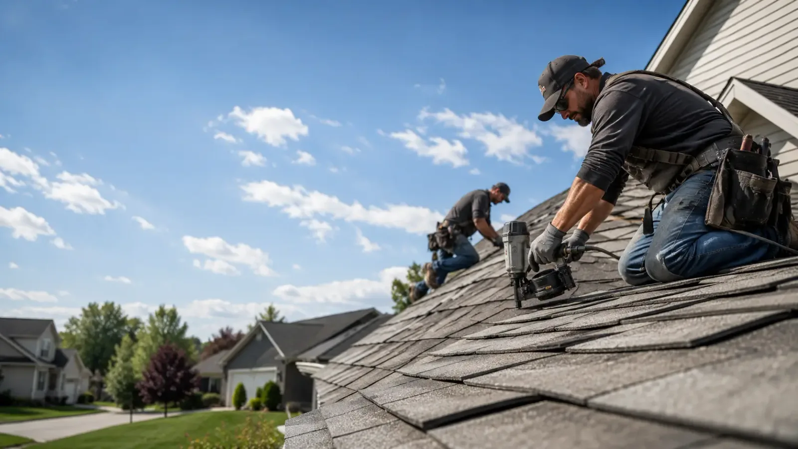 Storm Damage Roof Repair in Timewell, IL near me